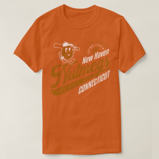 Camiseta New Haven Nutmegs (Frente do Design)
