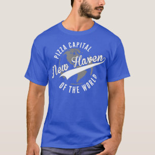 Camiseta New Haven Pizza Capital do Connecticut Mundial
