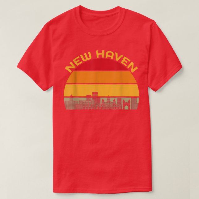 Camiseta New Haven Pizza Capital Do World Connecticut A (Frente do Design)
