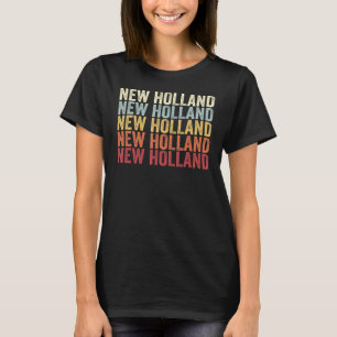 Camiseta New Holland Pennsylvania AP Retro Vint