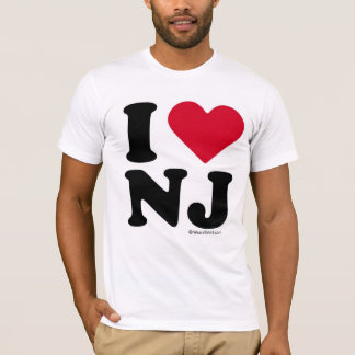 CAMISETA NEW-JERSEY - "EU AMO NJ" "QUE EU AMO NEW-JERSEY"