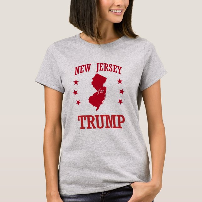 CAMISETA NEW-JERSEY PARA DONALD TRUMP (Frente)