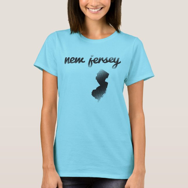 Camiseta New Jersey State on Ladies (Frente)