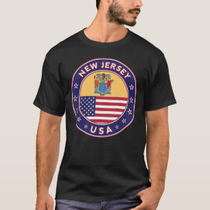 Camiseta New Jersey, t-shirt de Nova Jersey,