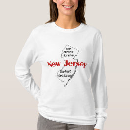 Camiseta New Jersey The Strong Sobrevive; O Resto É Comido