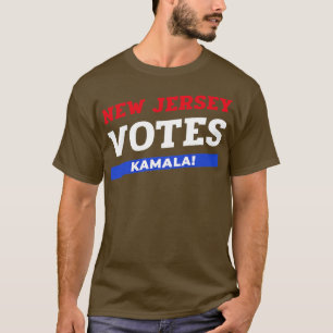 Camiseta New Jersey Votes Kamala 1