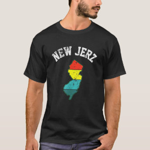 Camiseta New Jerz Nj State New Jersey Love Brick City Newar