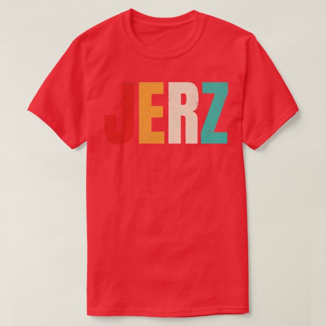 Camiseta New Jerz Vintage (Frente do Design)