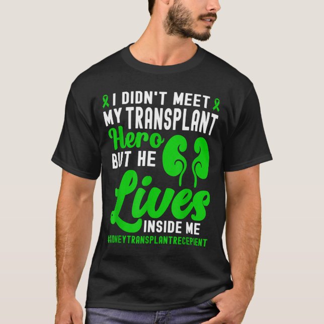 Camiseta New Kidney Owner Funny Kidney Transplant Survivor  (Frente)