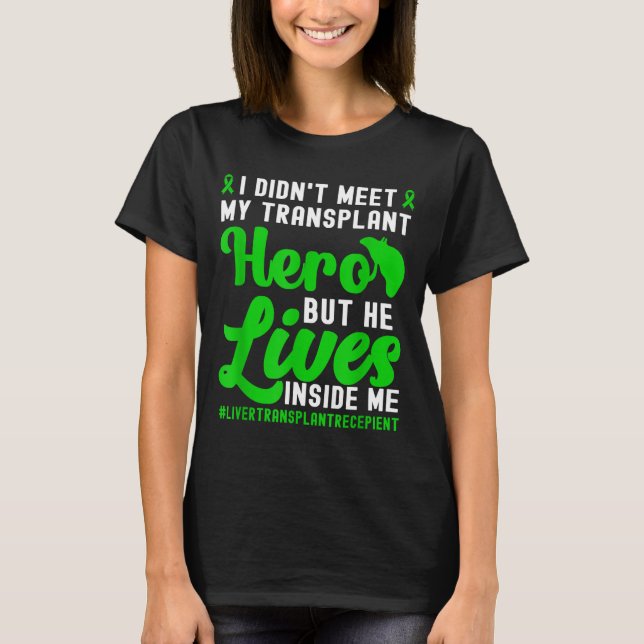 Camiseta New Liver Owner Funny Liver Transplant Survivor  (Frente)