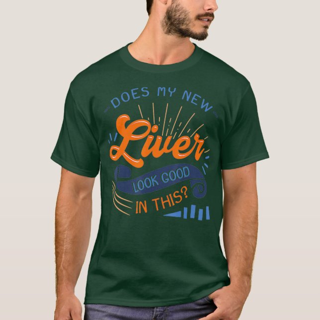 Camiseta New Liver Transplant Hepatic Transplantation (Frente)