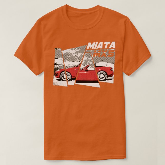 Camiseta New Mens Sports Car 4 (Frente do Design)