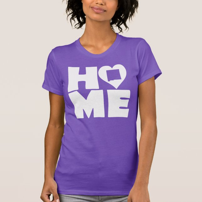 Camiseta New Mexico Home Heart State (Frente)
