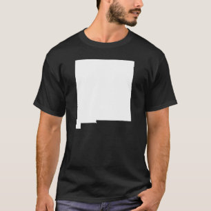 Camiseta New mexico no branco e no preto