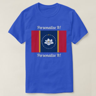 Camiseta New Mississippi Magnolia State Flag T-Shirt