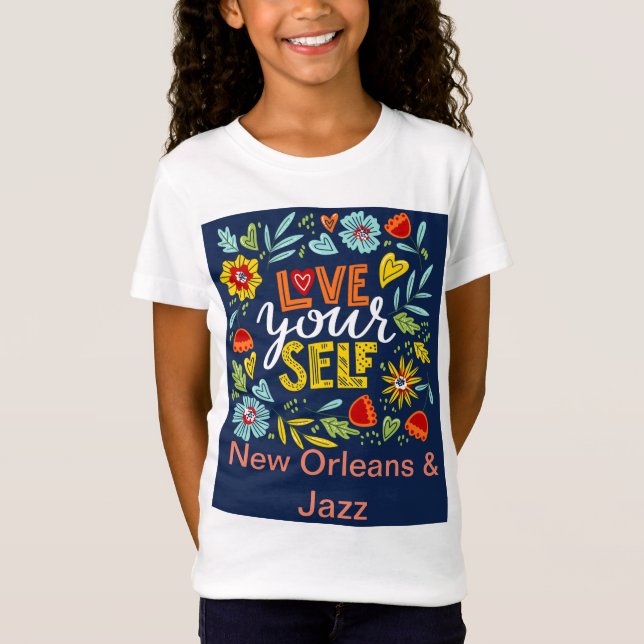 Camiseta New Orleans e Jazz Festival 2023 T-Shirt (Frente)