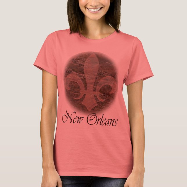 Camiseta New Orleans Fleur De Lis (Frente)