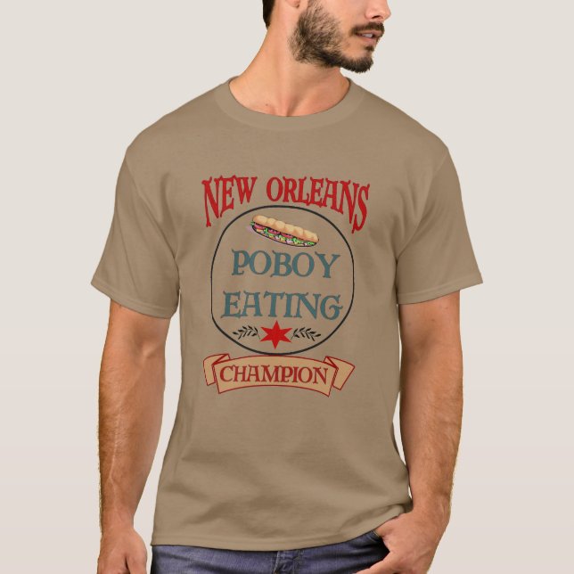 Camiseta New Orleans Po Boy T-Shirt (Frente)