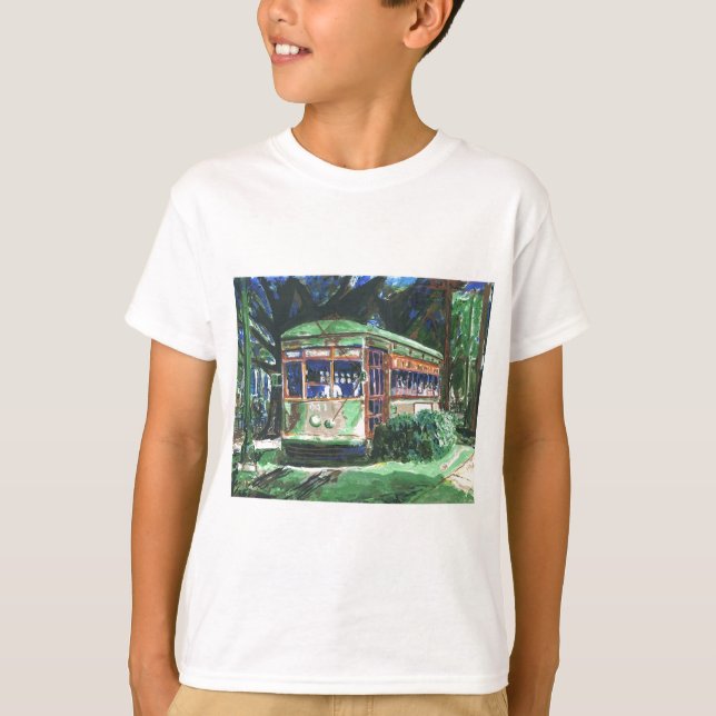 Camiseta New Orleans Street Car (Frente)