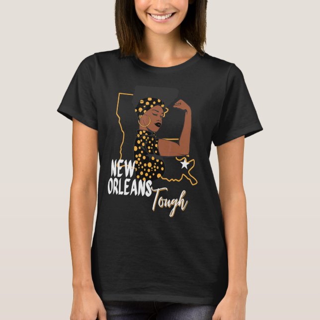 Camiseta New Orleans Tough (Frente)