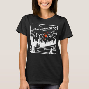 Camiseta New River Gorge National Park Souvenirs Retro WV