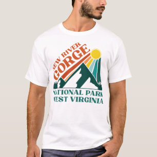 Camiseta New River Gorge National Park West Virginia Hike O