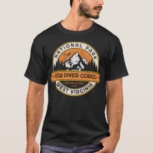 Camiseta New River Gorge National Park West Virginia Hiking