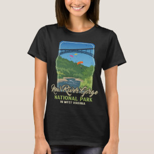 Camiseta New River Gorge US National Park Reserva West Vir