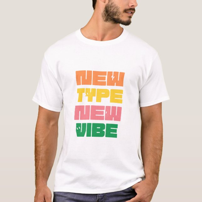 Camiseta new vibe (Frente)