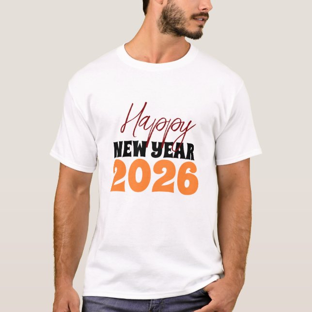 Camiseta new year 2026 (Frente)