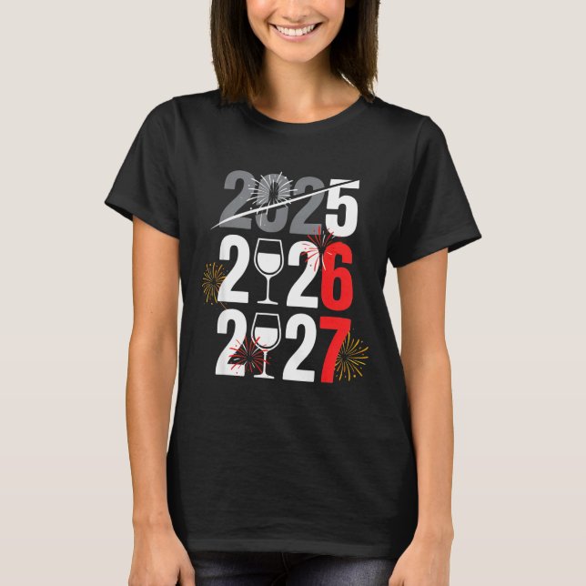 Camiseta New Year 2026 67 Meme Six Seven Gen Z Alpha Slang  (Frente)