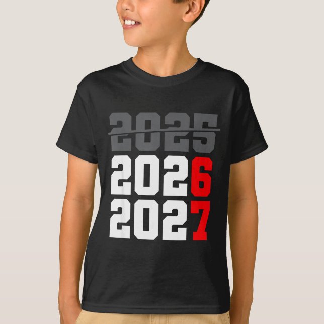 Camiseta New Year 2026 Shirts 67 Six Seven Meme Gen Alpha S (Frente)