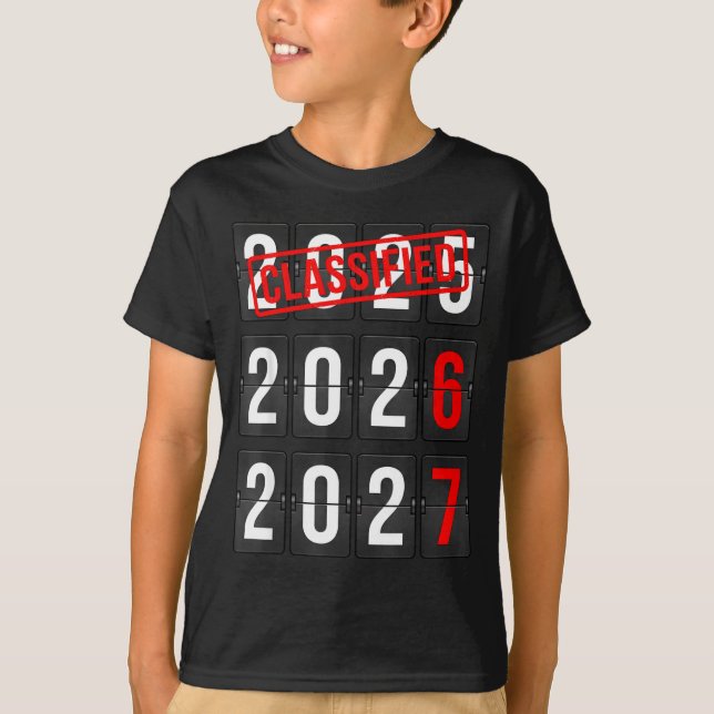 Camiseta New Year 67 Six Seven Countdown New Year 2026 2027 (Frente)