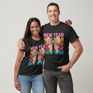 Camiseta New Year Bow T-Shirt