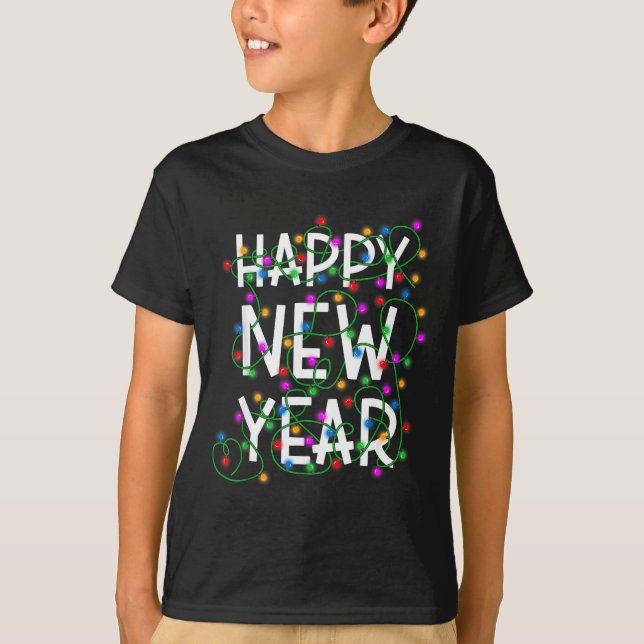 Camiseta New Year's Eve 2026 Family Happy New Year Happy Ch (Frente)