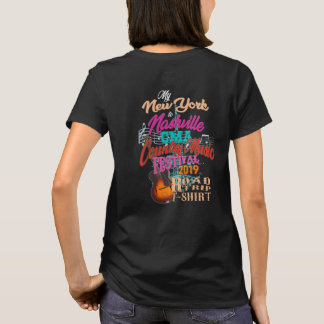 Camiseta New York aos t-shirt do Fest da música de