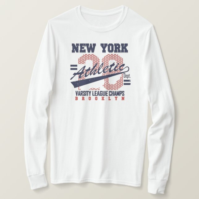 Camiseta New York athletic sport varsity  (Frente do Design)