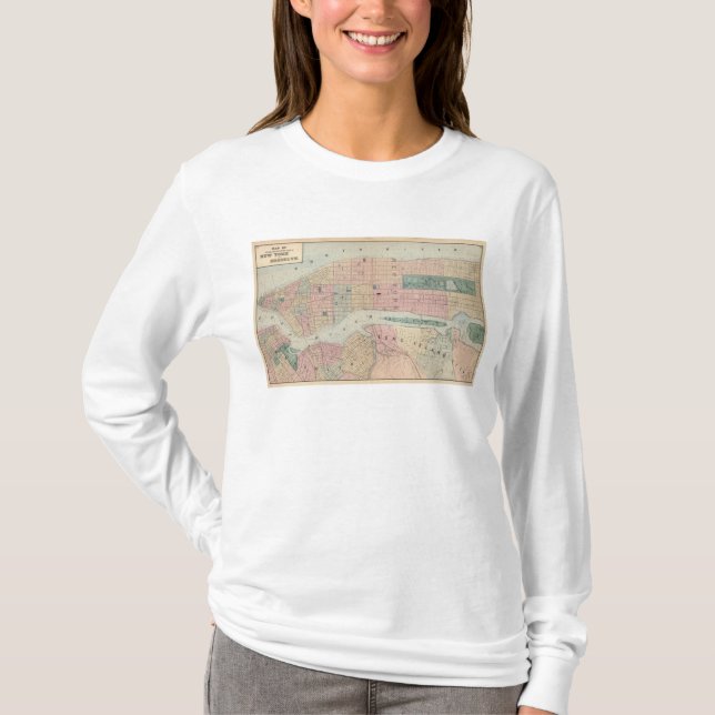 Camiseta New York, Brooklyn (Frente)