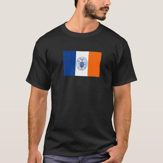 Camiseta New York City Flag 1915 1977 (Frente)