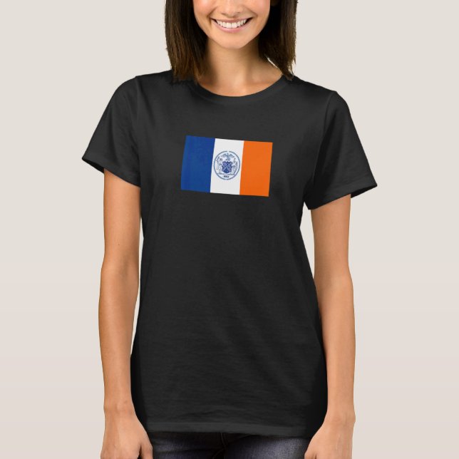 Camiseta New York City Flag 1915 1977 (Frente)