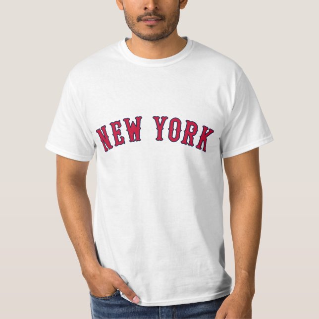 Camiseta New York contra rivais de Boston (Frente)