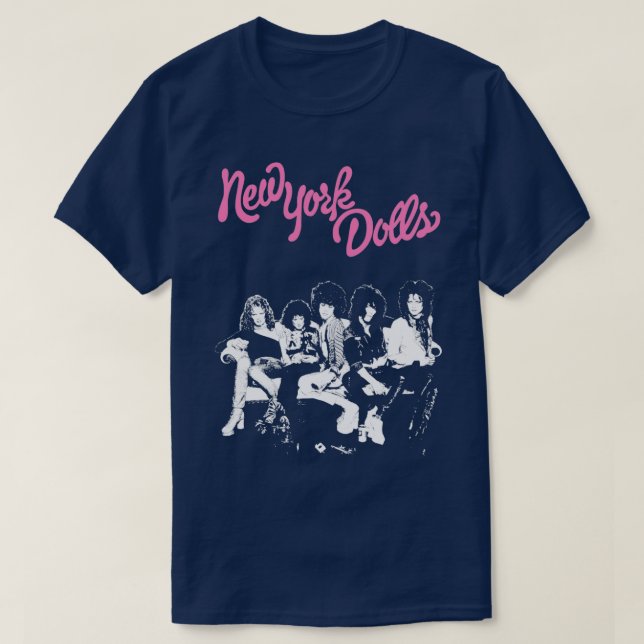 Camiseta New York Dolls (Frente do Design)