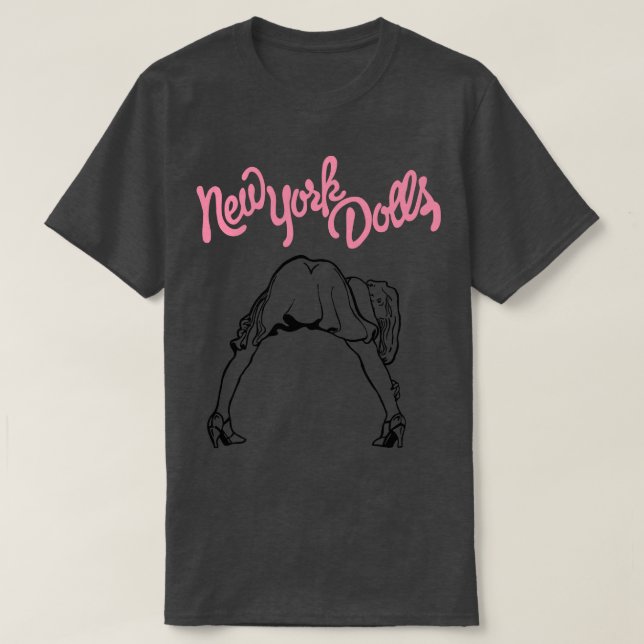 Camiseta New York Dolls Bent Girl (Frente do Design)