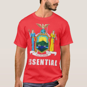 Camiseta New York Essential Worker Flag Covid