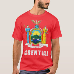 Camiseta New York Essential Worker Flag Covid