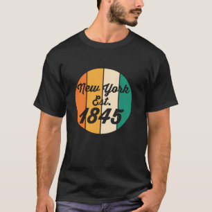 Camiseta New York est 1845 EUA State America
