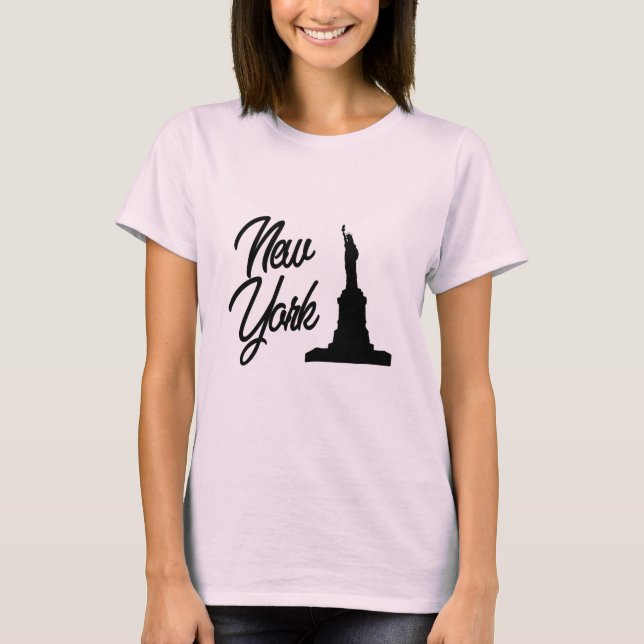 Camiseta New York, estátua da liberdade (Frente)