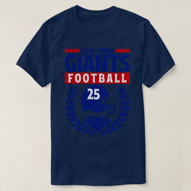Camiseta New York Giants 1925 American (Frente do Design)