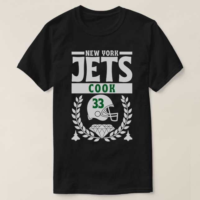 Camiseta New York Jets Cook 33 American Edition (Frente do Design)