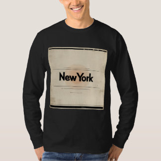 Camiseta New York Limited Edition inspirada na Poster dos a
